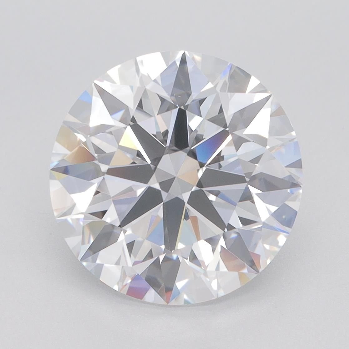 4.67ct D VVS1 Rare Carat Ideal Cut Round Lab Grown Diamond