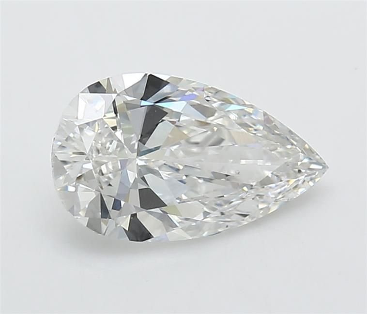 1.90ct E VS1 Rare Carat Ideal Cut Pear Lab Grown Diamond