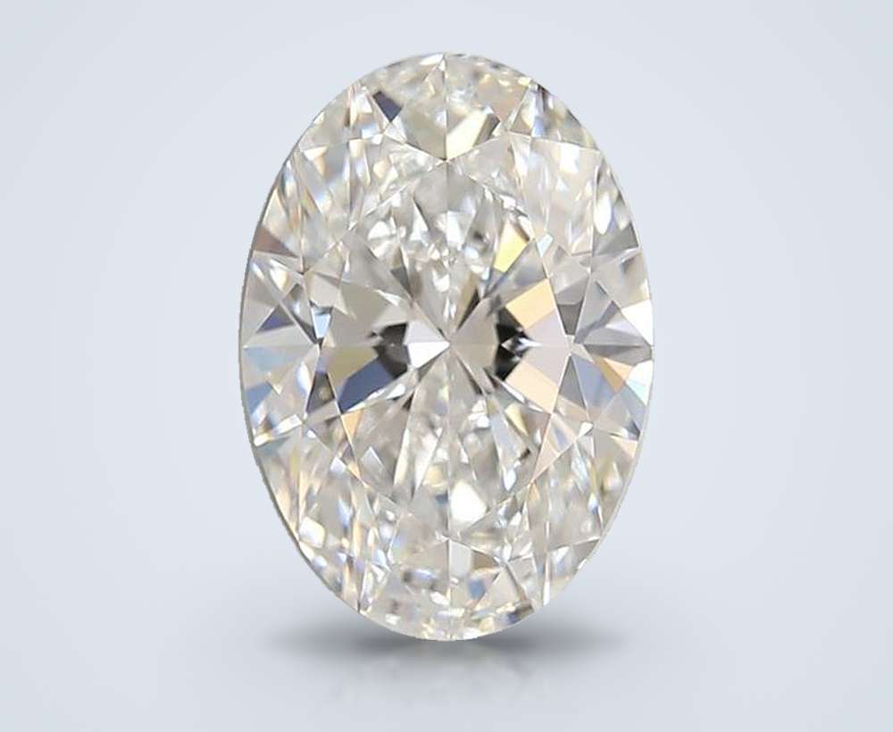 3.26 Carat Oval Lab Diamond