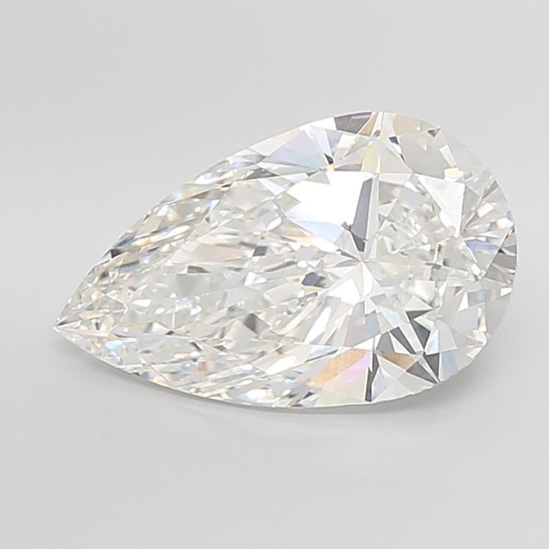 10.01ct G VVS2 Rare Carat Ideal Cut Pear Lab Grown Diamond