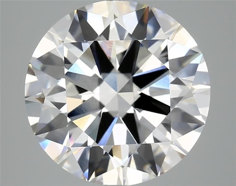 6.02ct H VS1 Excellent Cut Round Lab Grown Diamond