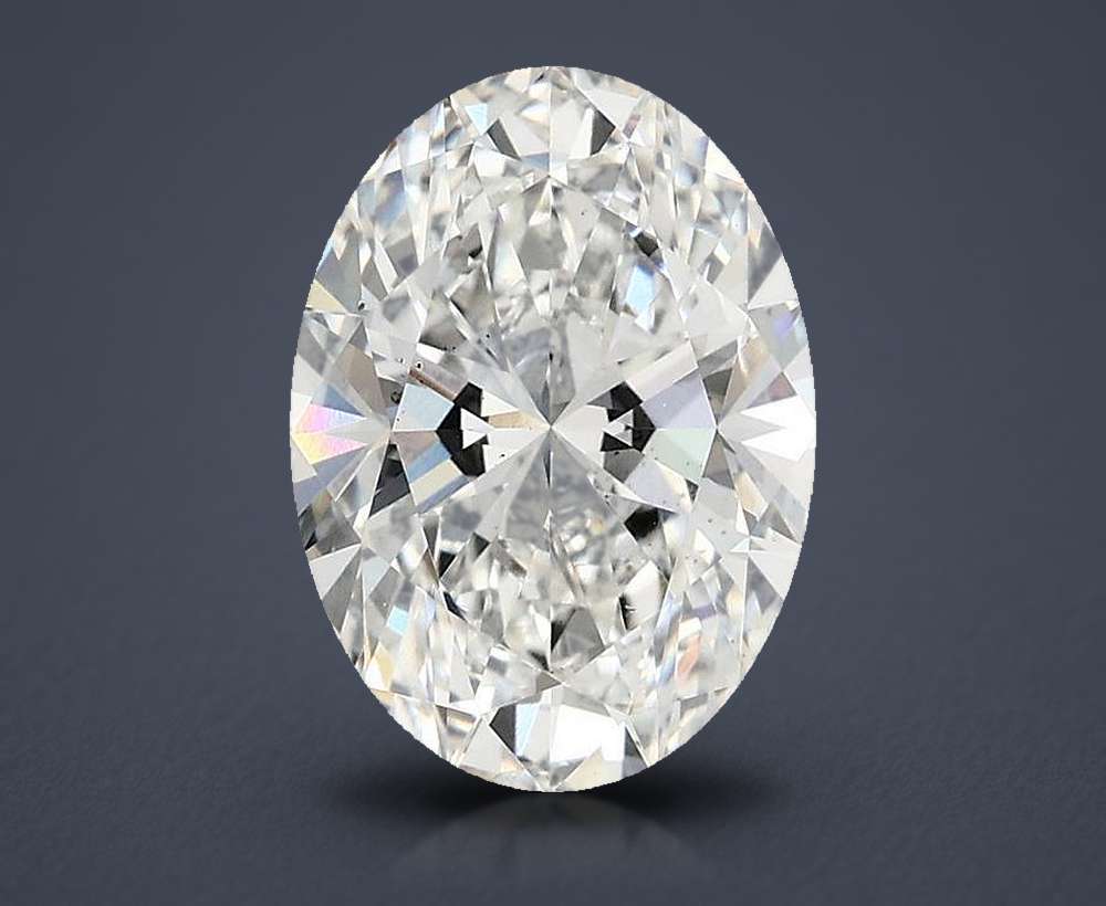 2.57 Carat Oval Lab Diamond