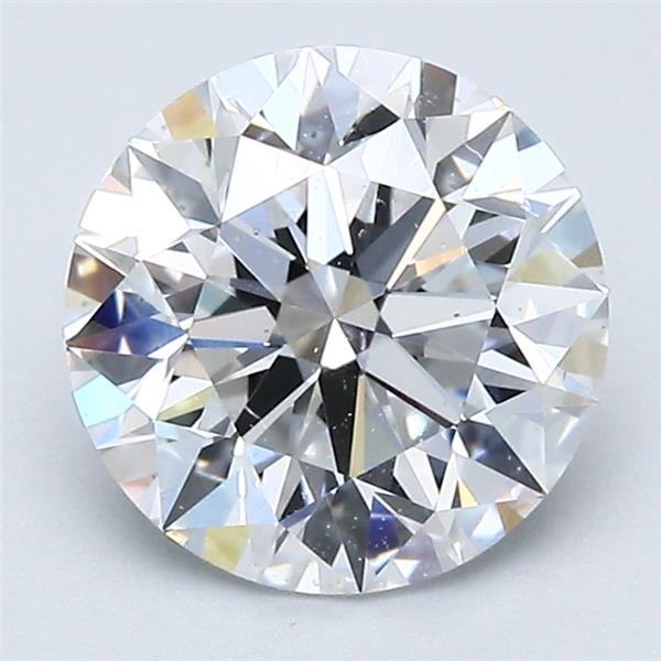 2.03ct D SI1 Excellent Cut Round Diamond