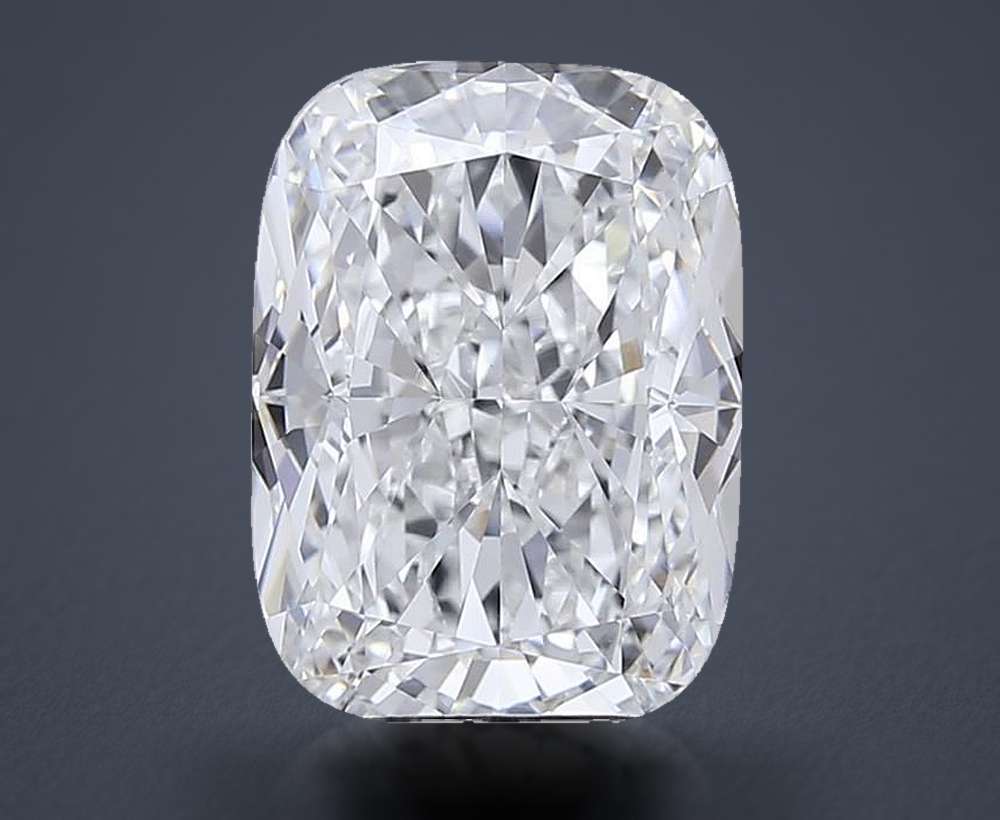 6.20 Carat Cushion Lab Diamond