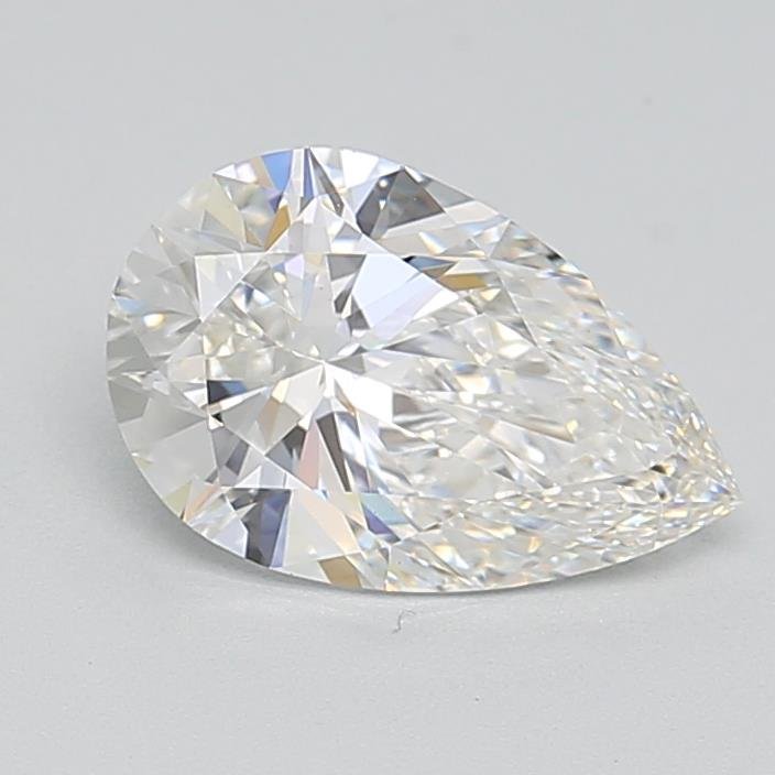 1.55ct F VS1 Rare Carat Ideal Cut Pear Lab Grown Diamond