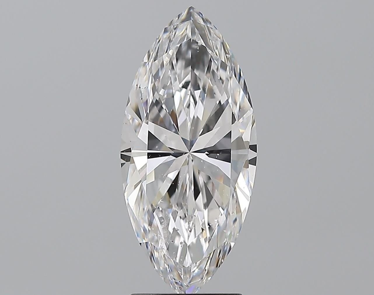 3.03ct D SI2 Very Good Cut Marquise Diamond