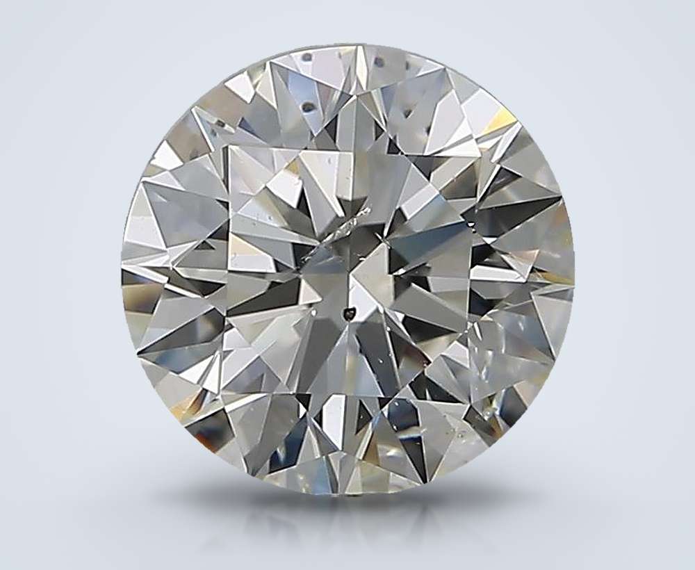 3.01 Carat Round Natural Diamond