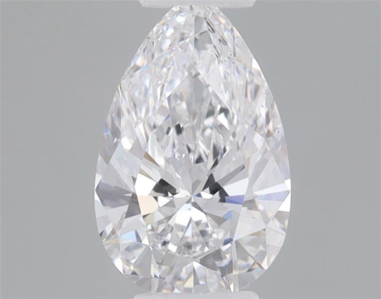 0.66ct D VS2 Rare Carat Ideal Cut Pear Lab Grown Diamond