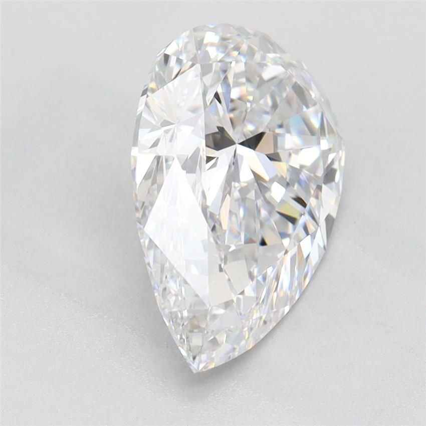 2.28ct E VVS2 Rare Carat Ideal Cut Pear Lab Grown Diamond