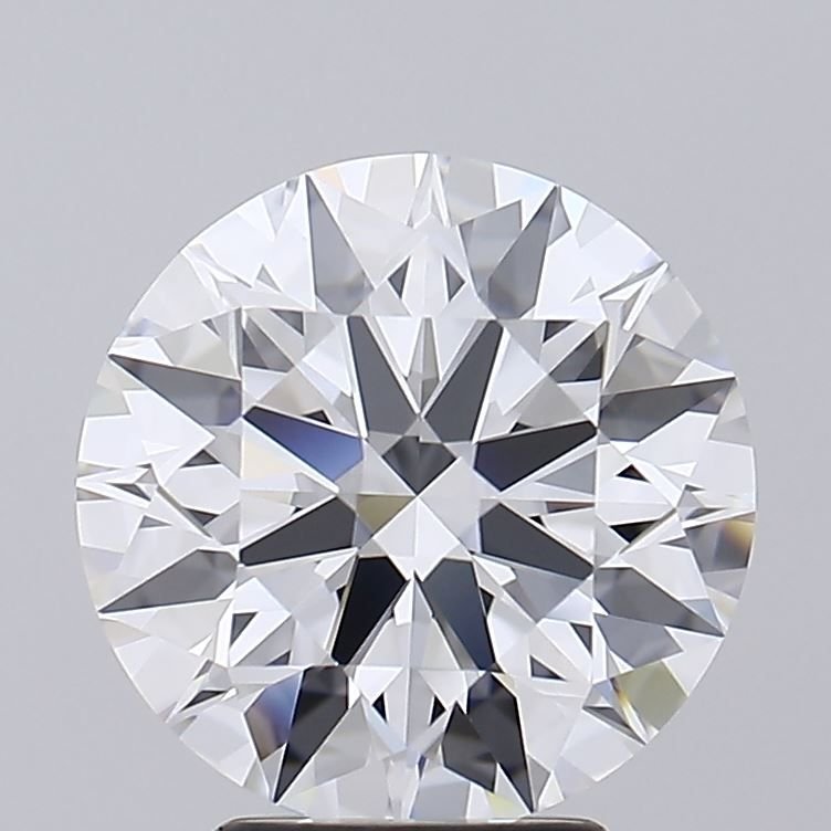 3.97ct F VVS1 Rare Carat Ideal Cut Round Lab Grown Diamond