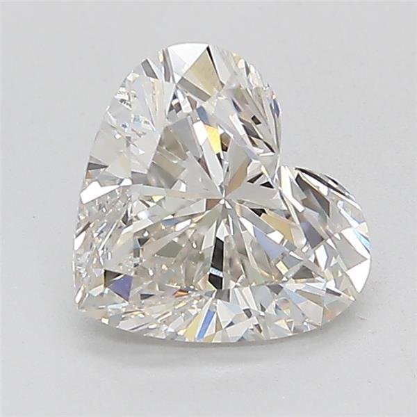 1.51ct H VS1 Rare Carat Ideal Cut Heart Lab Grown Diamond