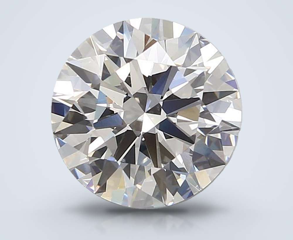 4.14 Carat Round Lab Diamond