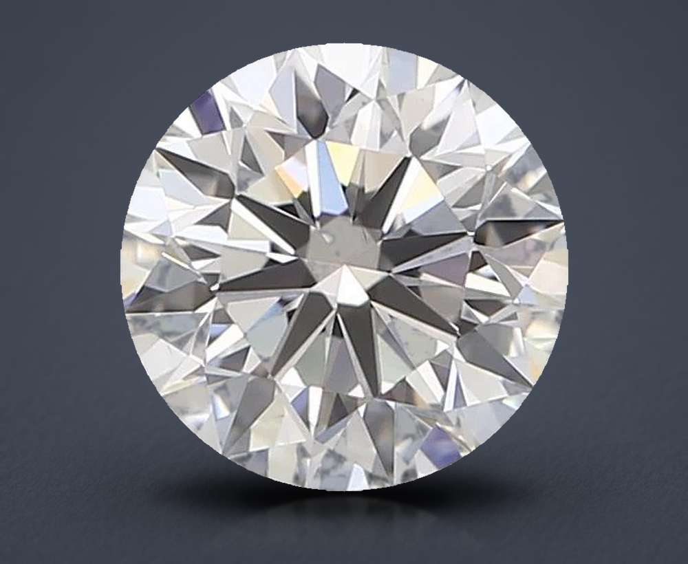 0.58 Carat Round Natural Diamond