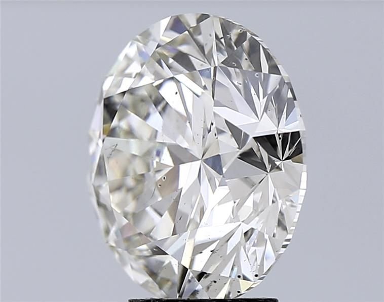 6.73ct I SI1 Rare Carat Ideal Cut Round Lab Grown Diamond