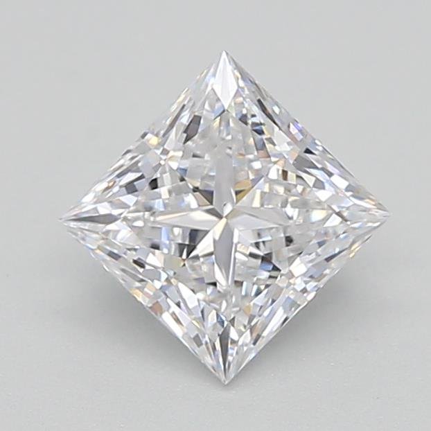 0.77ct D VS1 Rare Carat Ideal Cut Princess Lab Grown Diamond