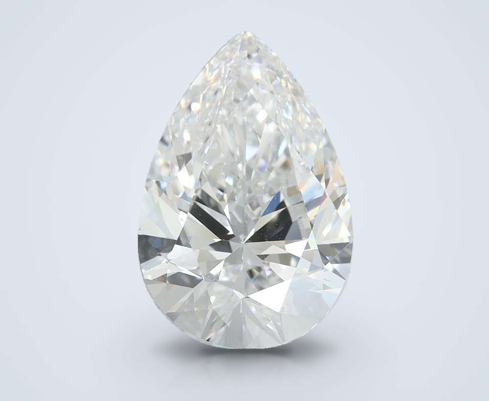 4.00 Carat Pear Lab Diamond