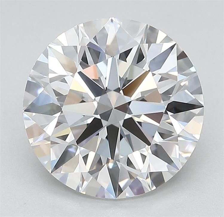 3.03ct D IF Rare Carat Ideal Cut Round Lab Grown Diamond