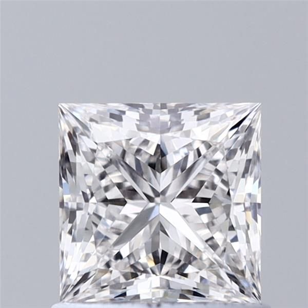 1.05ct D VVS2 Rare Carat Ideal Cut Princess Lab Grown Diamond