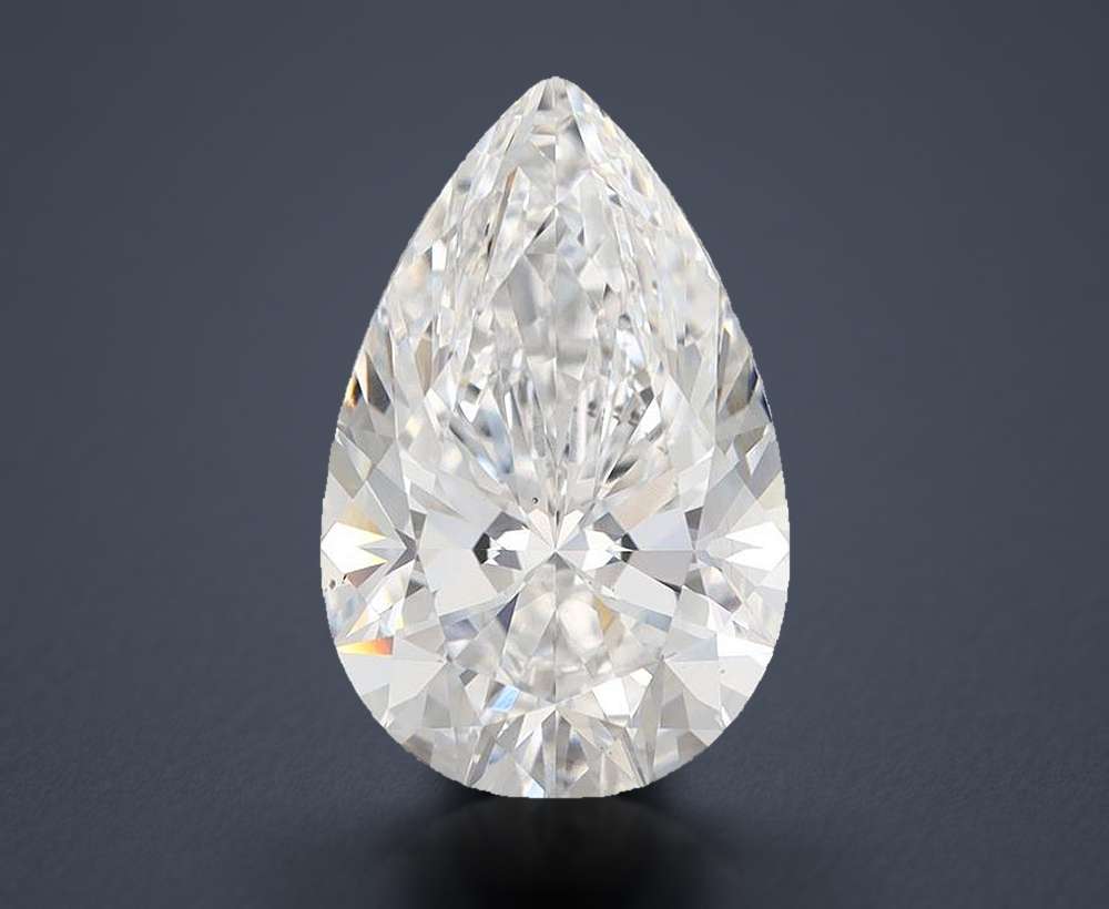 4.80 Carat Pear Lab Diamond