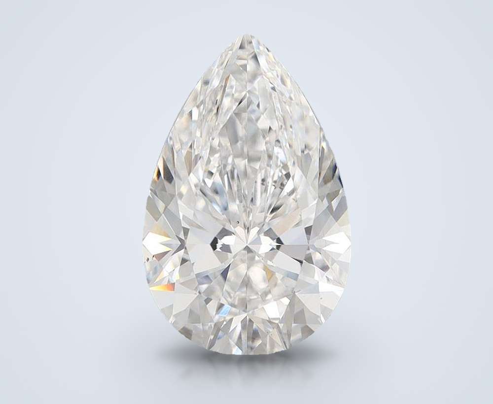 4.80 Carat Pear Lab Diamond