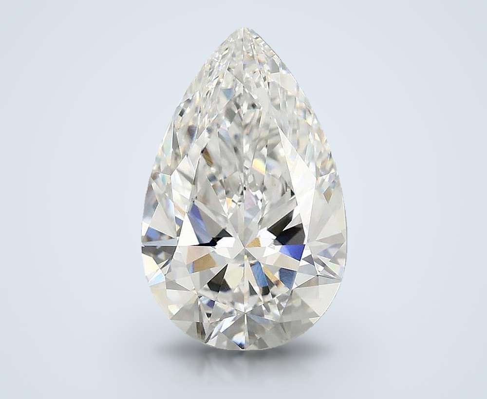 2.93 Carat Pear Lab Diamond