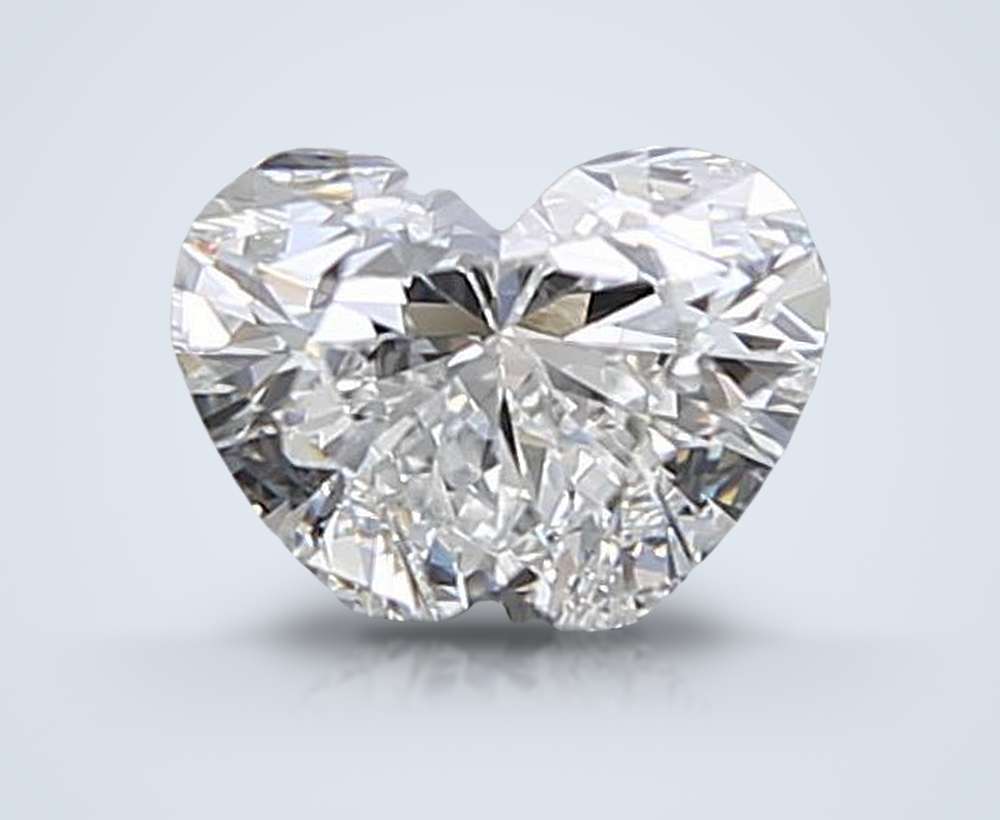1.00 Carat Heart Lab Diamond