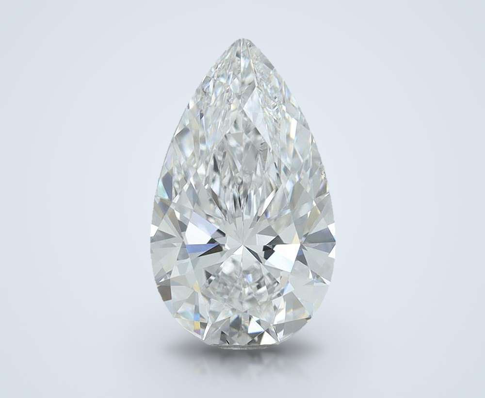1.00 Carat Pear Lab Diamond