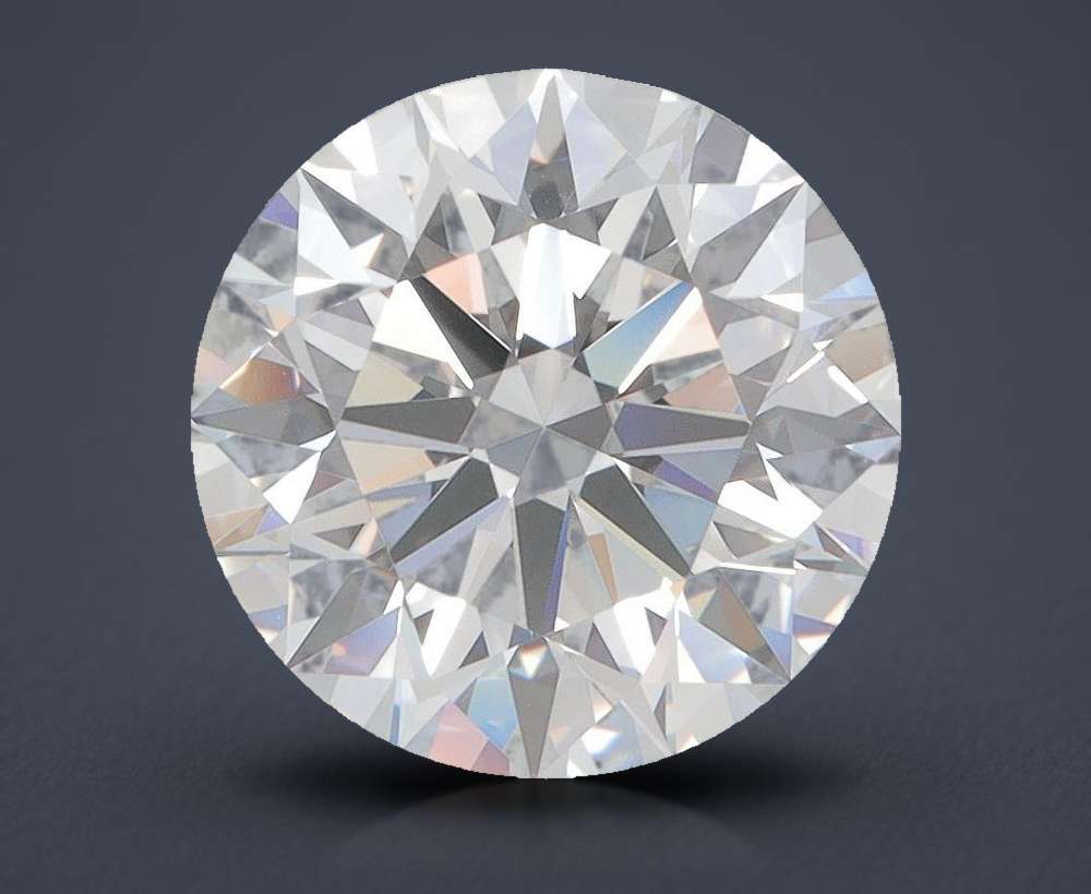 3.49 Carat Round Lab Diamond
