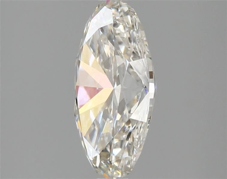 2.54ct H VS2 Rare Carat Ideal Cut Oval Lab Grown Diamond