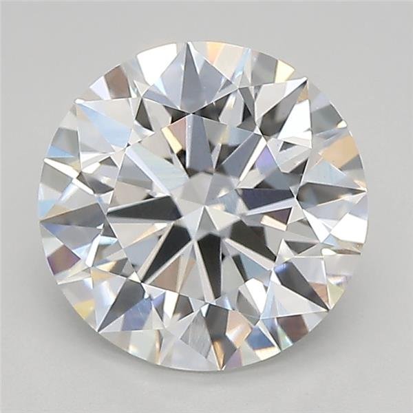 2.45ct E VS1 Rare Carat Ideal Cut Round Lab Grown Diamond