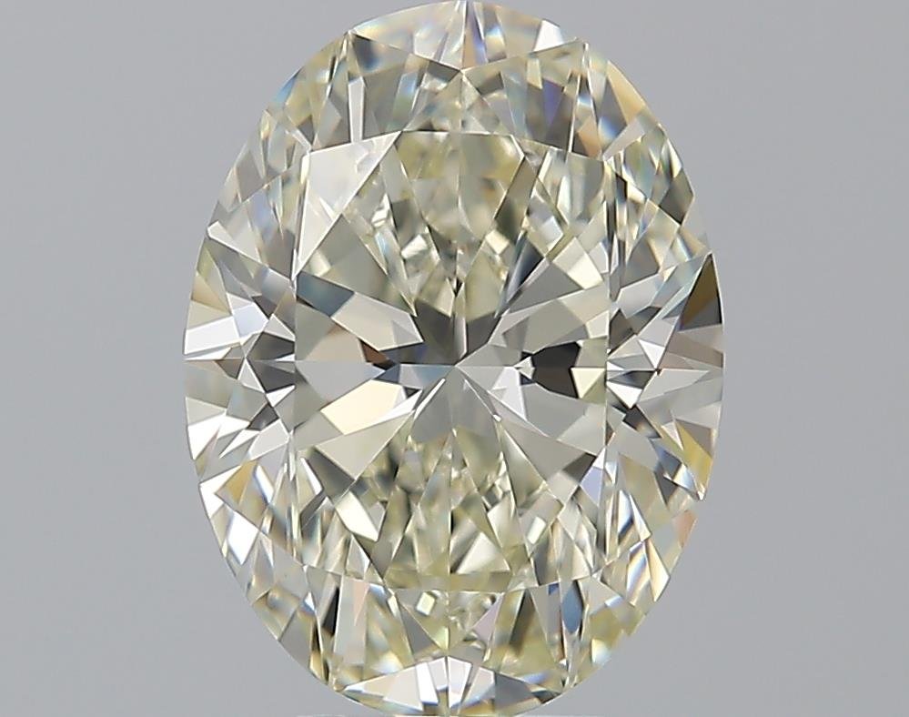 4.01ct K VVS1 Rare Carat Ideal Cut Oval Diamond