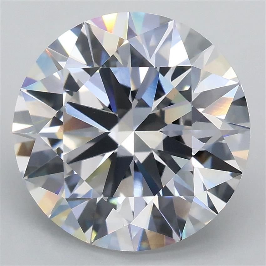 4.01ct E VVS2 Rare Carat Ideal Cut Round Lab Grown Diamond