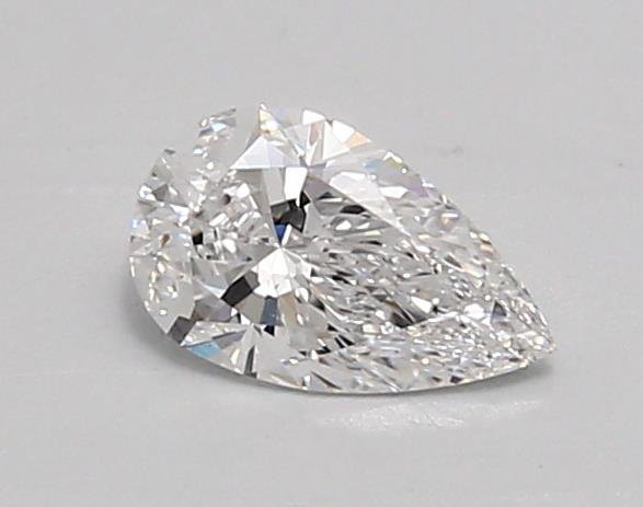 0.66ct D VS1 Rare Carat Ideal Cut Pear Lab Grown Diamond