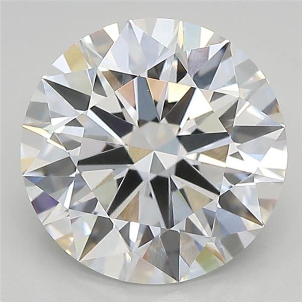 3.43ct F VVS2 Rare Carat Ideal Cut Round Lab Grown Diamond