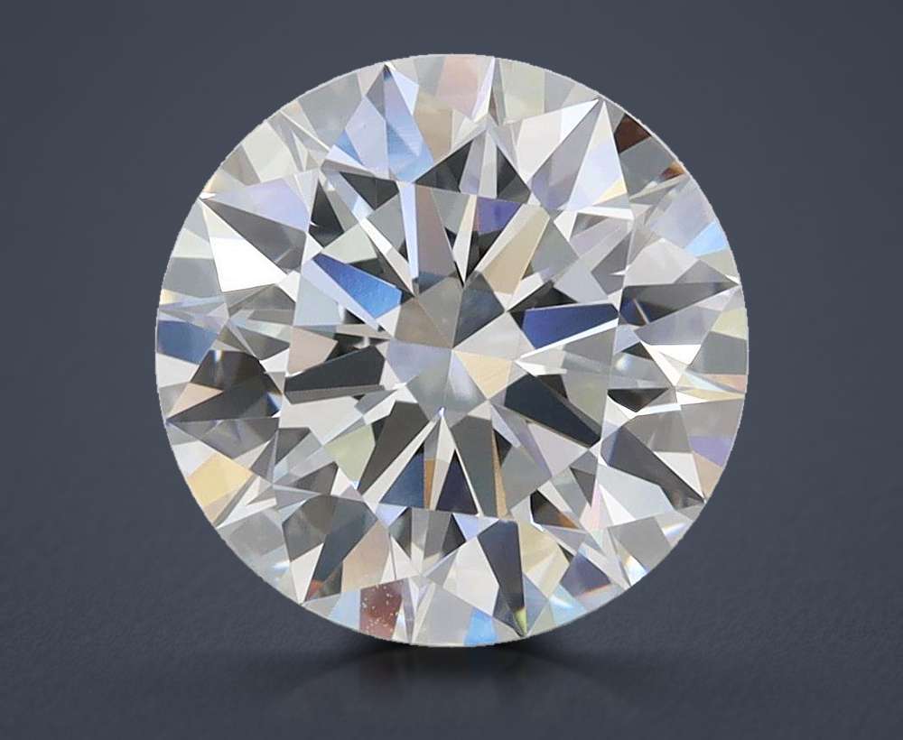 3.04 Carat Round Lab Diamond