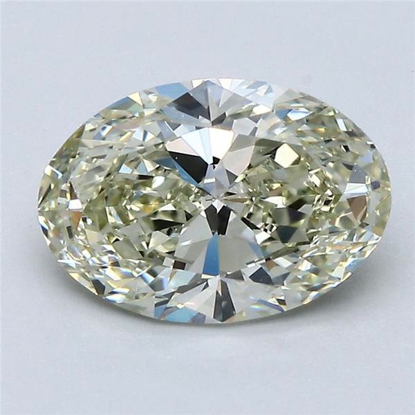 2.12ct K VVS1 Rare Carat Ideal Cut Oval Diamond