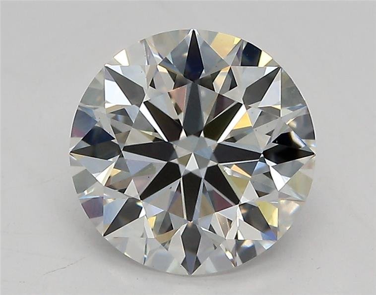 2.02ct F VS1 Rare Carat Ideal Cut Round Lab Grown Diamond