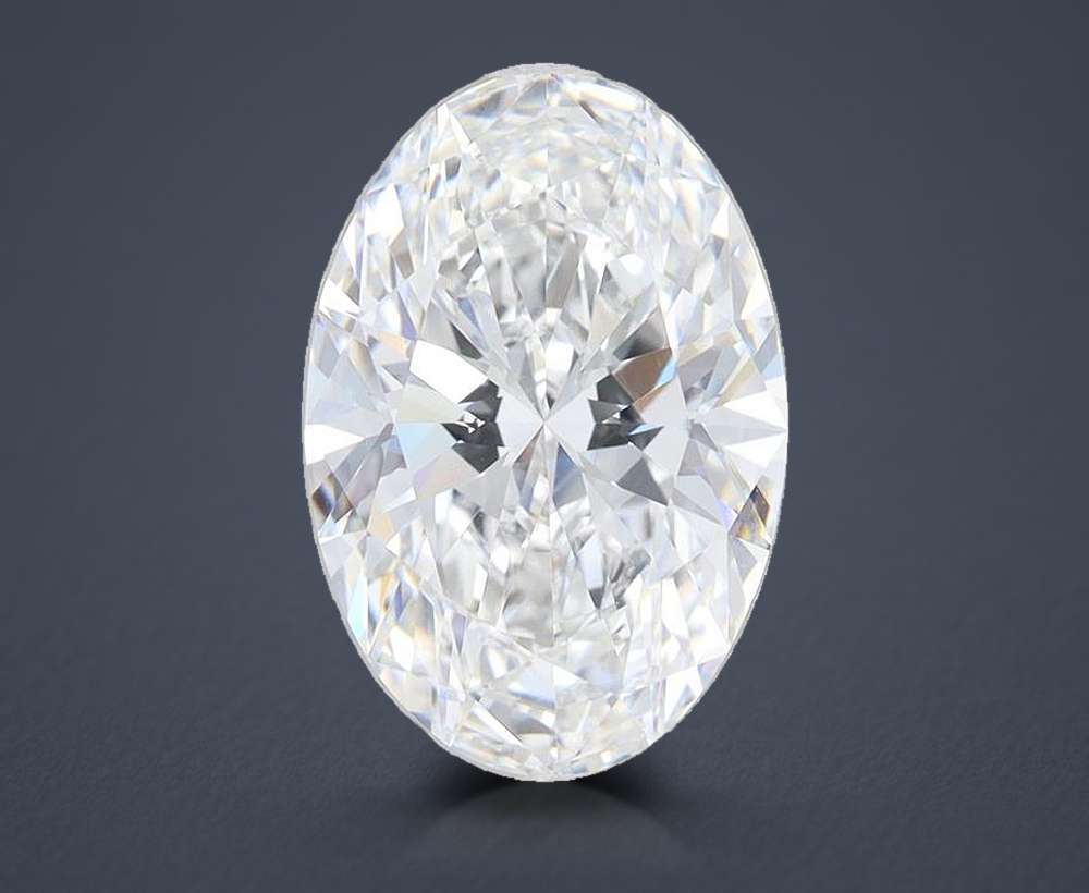 4.50 Carat Oval Lab Diamond