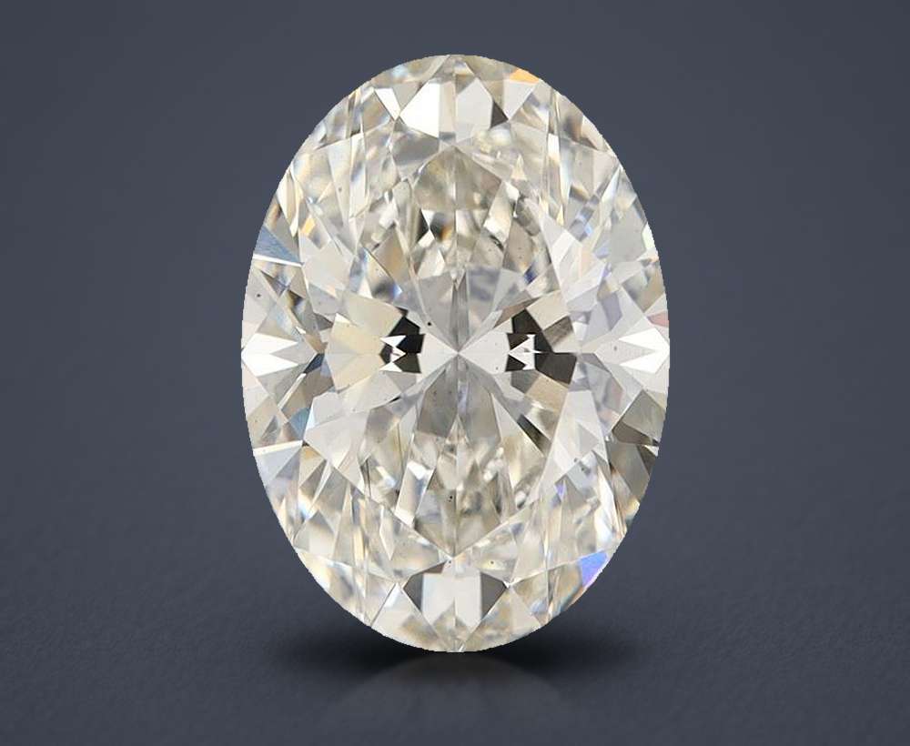 4.06 Carat Oval Lab Diamond