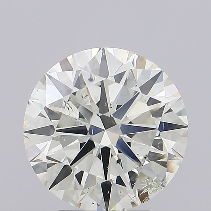 3.00ct K SI2 Excellent Cut Round Diamond