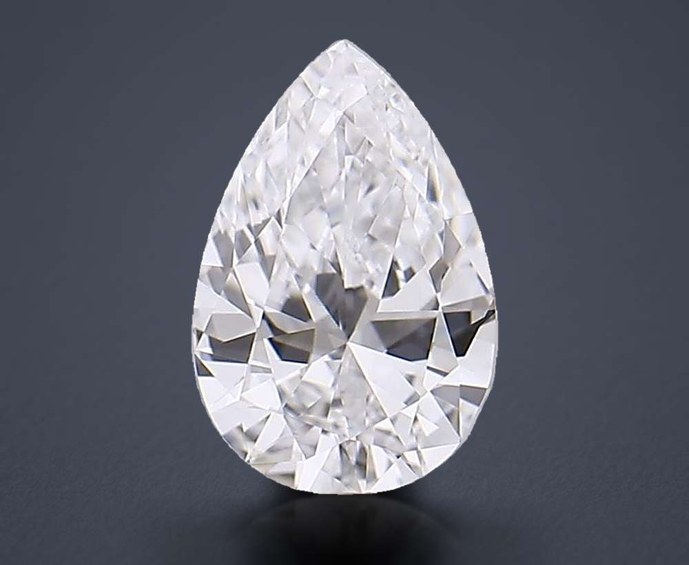 0.18 Carat Pear Natural Diamond