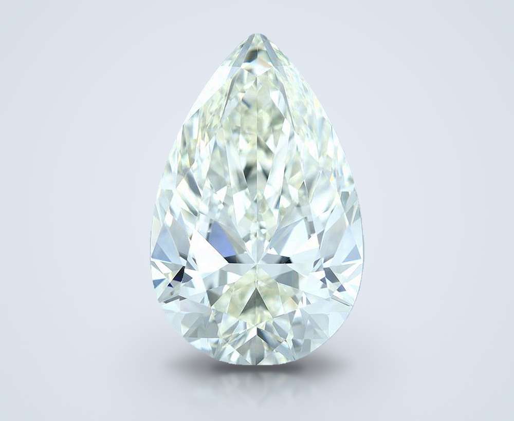 5.01 Carat Pear Natural Diamond