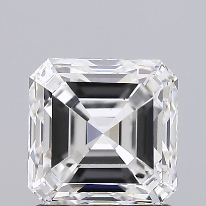 1.54ct F VS2 Very Good Cut Asscher Lab Grown Diamond