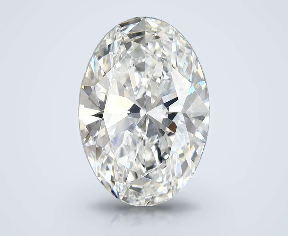 5.81 Carat Oval Lab Diamond