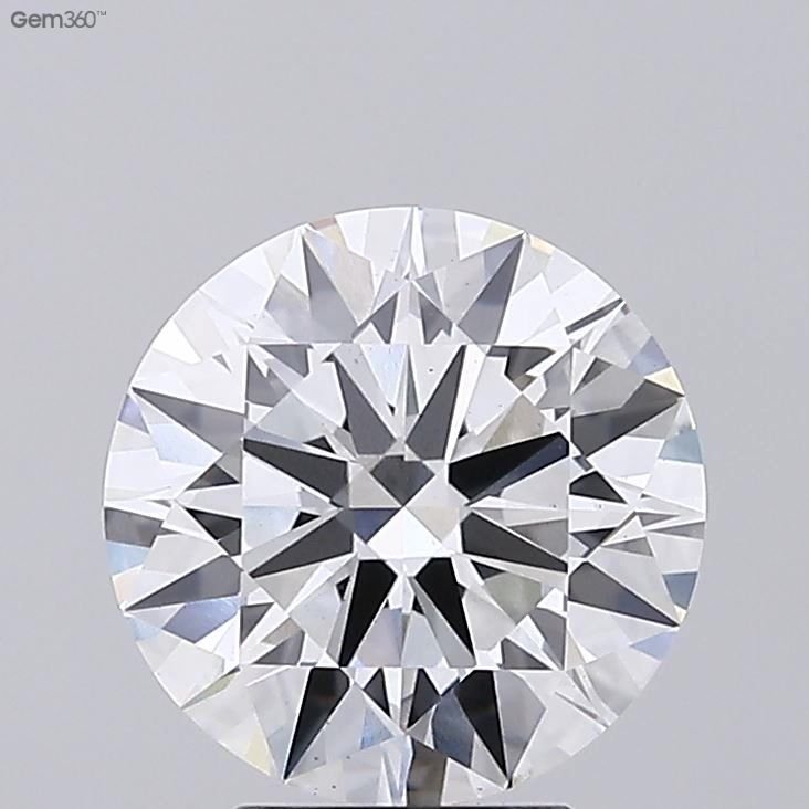 3.48 Carat Round Lab Diamond