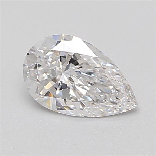 0.95ct D VVS2 Rare Carat Ideal Cut Pear Lab Grown Diamond