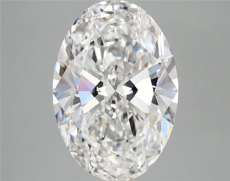 3.92 Carat Oval Lab Diamond