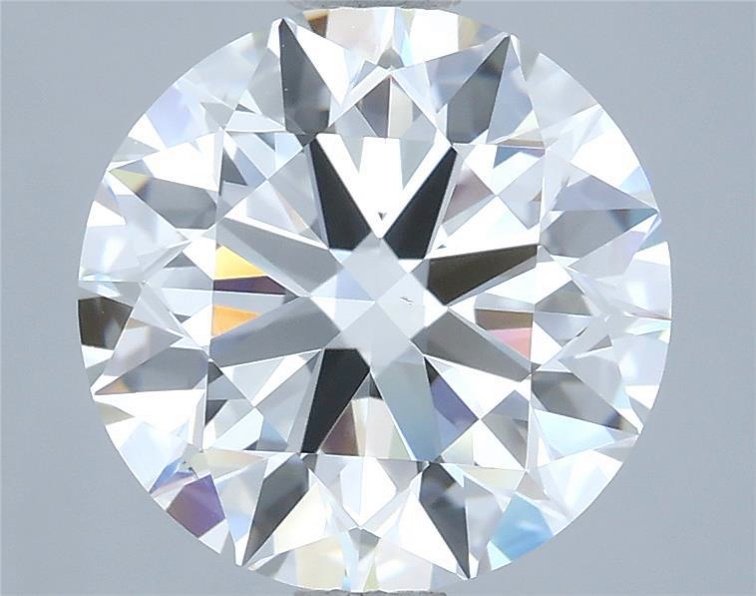 3.39ct H VS1 Rare Carat Ideal Cut Round Diamond