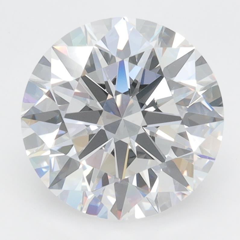 3.02ct D VVS1 Rare Carat Ideal Cut Round Lab Grown Diamond