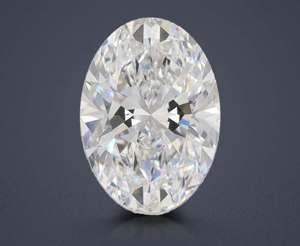 3.28 Carat Oval Lab Diamond